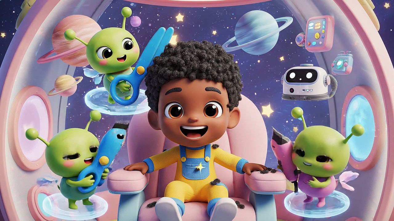 Бобби Шафто Космическая стрижка | Комедийная песенка-приключение для детей