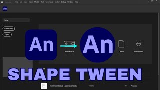 Cara Mudah Membuat Animasi Menggunakan Shape Tween di Adobe Animate