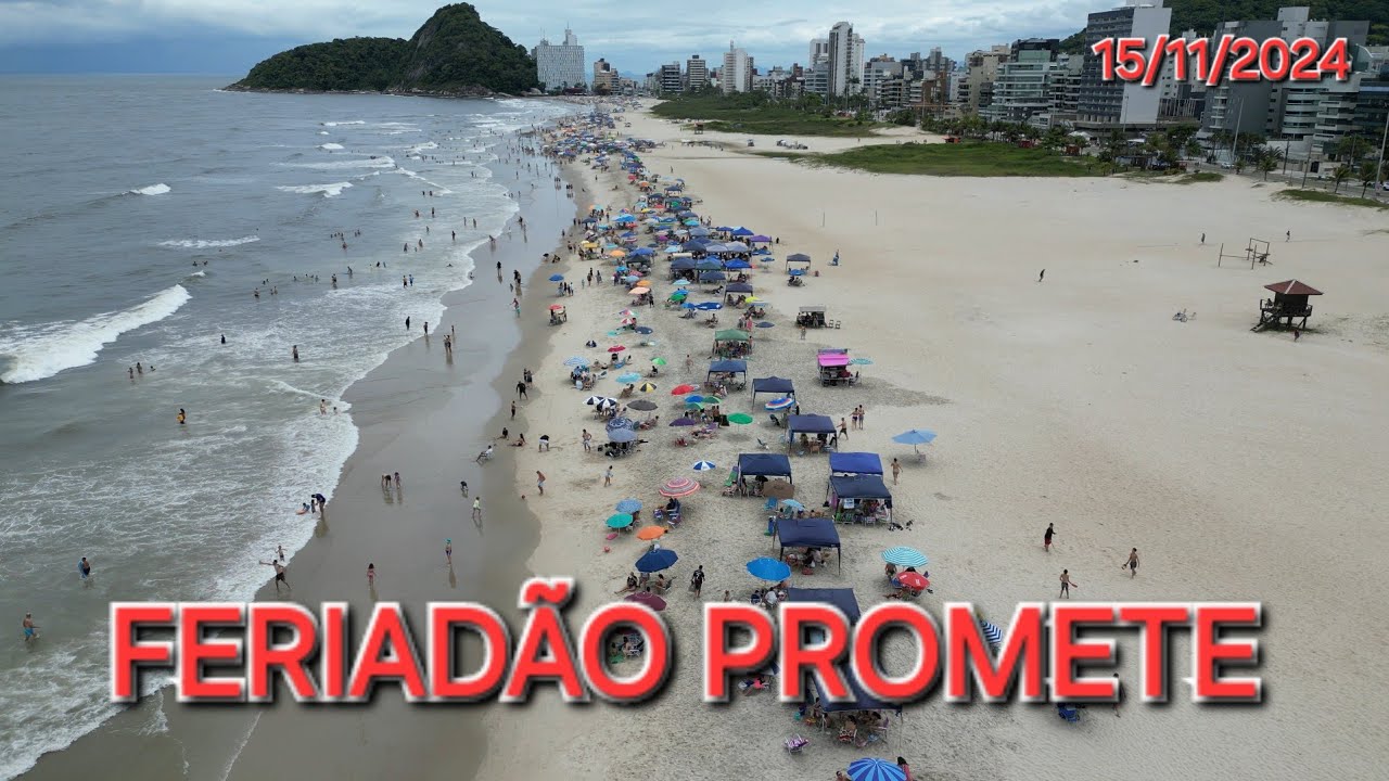 Feriadão movimentado em Matinhos-Pr