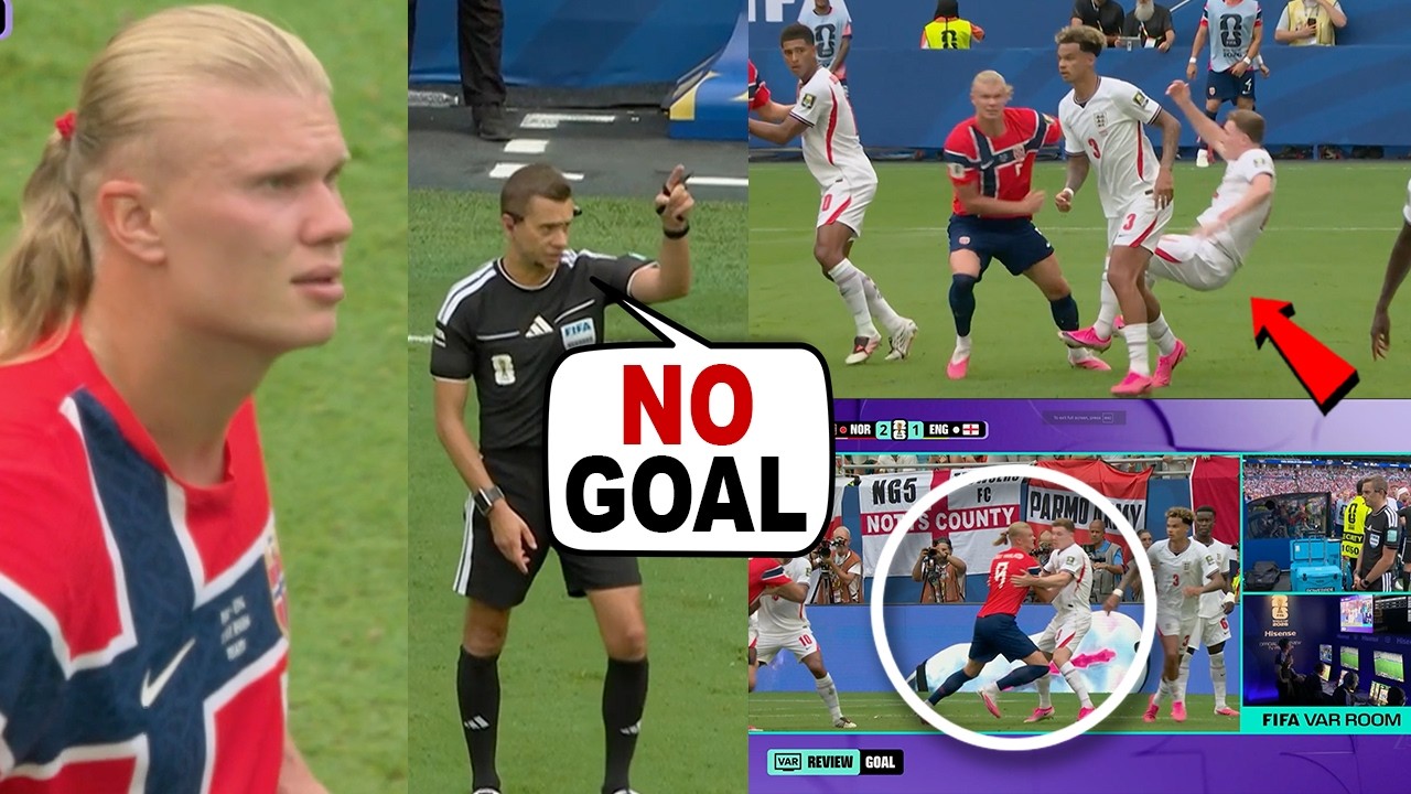😱 NORWAY ROBBED?! Torbjørn Heggem's Amazing Goal DISALLOWED After VAR Drama vs England!