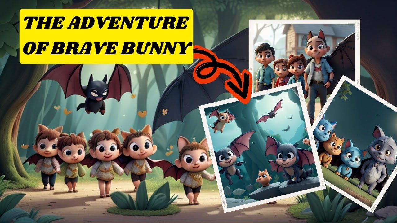 The Adventures of Benny the Brave Bunny | #viralvideo #cartoon #story # ...