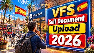 Self Document Upload UK visitor Visa on VFS | How to Upload Documents Online | UK Visit Visa 2026