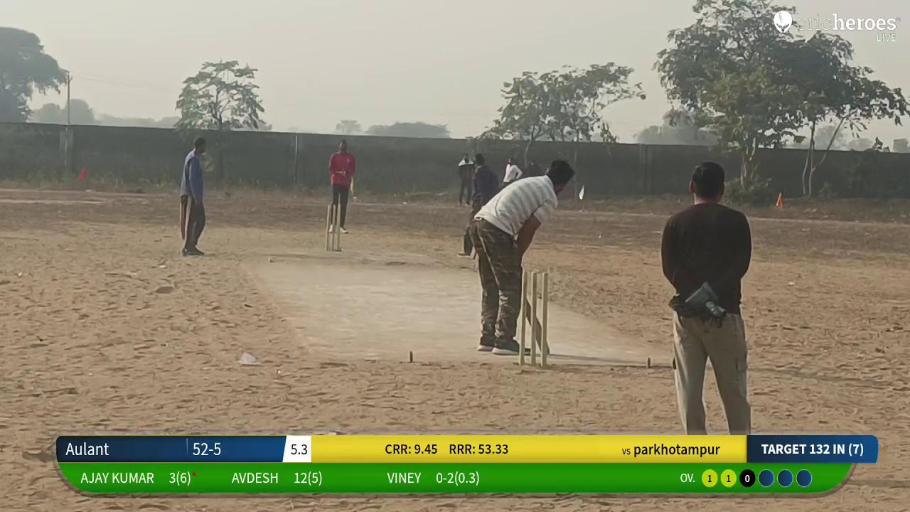 parkhotampur vs Aulant live cricket match | parkhotampur cricket tournament  live - parkhotampur Re