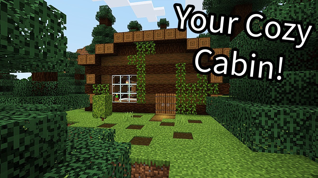 How To Build A Cozy Cabin In Minecraft! - YouTube