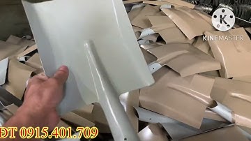 Cách làm ra chiếc xẻng thép vuông