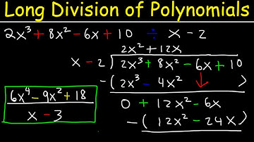 Long Division With Polynomials - The Easy Way!