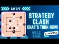 Strategy Clash – Chat’s Turn Now! | Mills Game Interactive #millsgame #trickygamer #boardgames