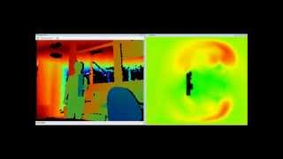 Kinect-CUDA Lattice Boltzmann Solver (now with person tracking!)