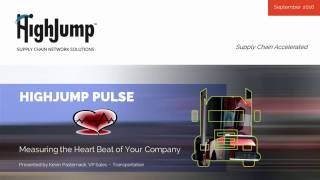 HighJump Pulse Demonstration