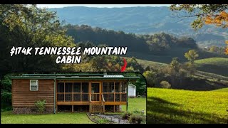 $174K Tennessee Mountain Cabin Cozy Tiny Home with Majestic Views & Low Taxes
