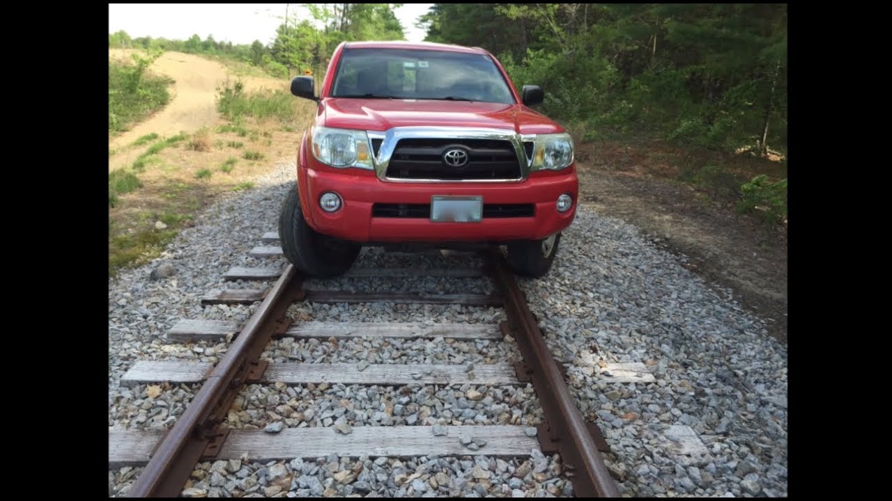 Driving on Train Tracks Vlog3 YouTube