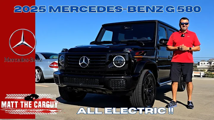 ALL ELECTRIC G Wagon!! 2025 Mercedes-Benz G580 with EQ Technology review and drive.