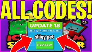 Ice Cream Simulator Codes New Update 18 Rainbow Pets