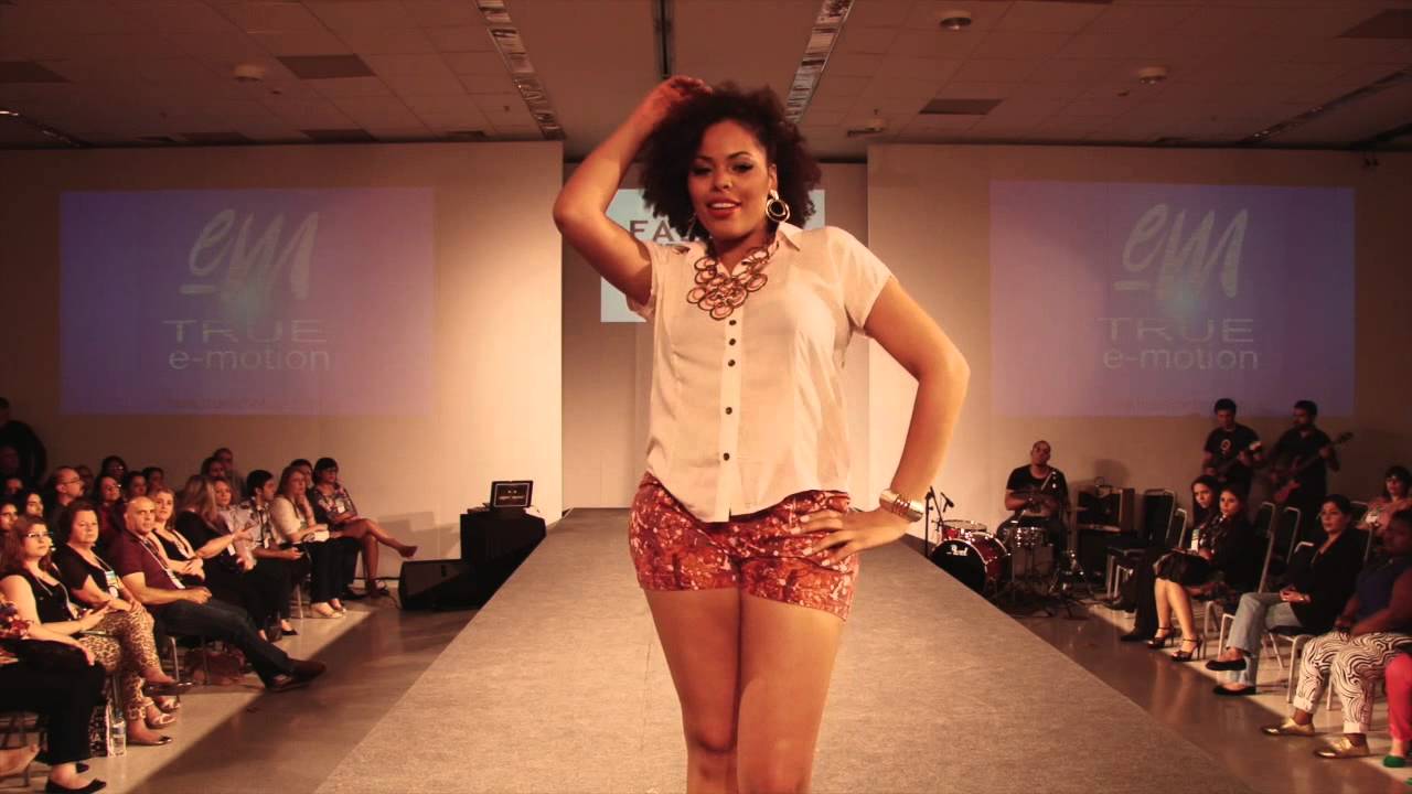 TRUE E-MOTION - Desfile para 10ª Edição do Fashion Weekend Plus Size Verão 2015 @FWPS