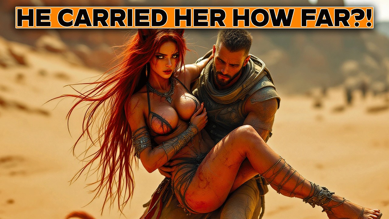 They Left the Crippled Alien to Die… Until a Human Carried Her Across the Desert