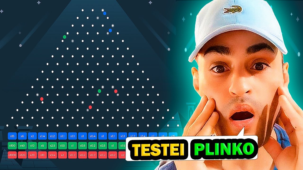PLINKO TESTEI JOGO DA BOLINHA A PRIMEIRA VEZ | COMO JOGAR NO PLINKO