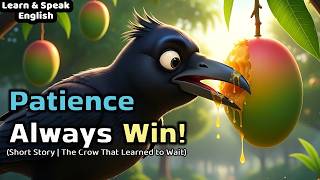 Don't Rush | Patience Always Wins |  The Crow That Learned to Wait | Moral Short Story in English