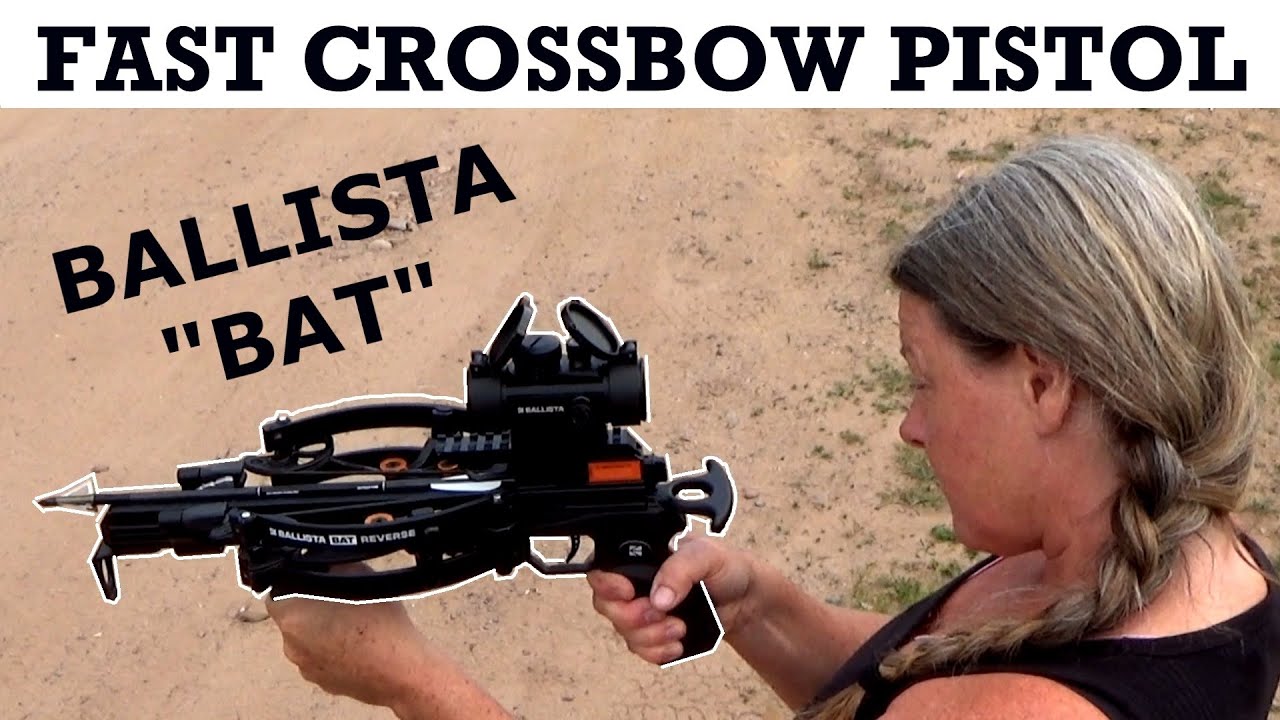 BALLISTA BAT CROSSBOW PISTOL - NOT A TOY! 