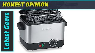 Cuisinart Compact Deep Fryer: The Best Small Fryer for Snacks and Meals