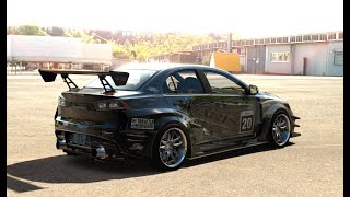 Cutting up in a SUPER loud 700hp  Evo 10!