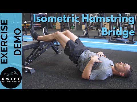 How To Do an Isometric Hamstring Bridge