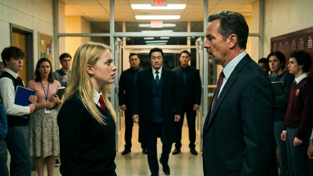 Principal Mocked Maid’s Daughter for Lying About Her Dad, Shocked When Mafia Boss Walked Into School