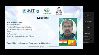 Sustera Global FDP in collaboration with SGT University and IATM, Day 2- Session I