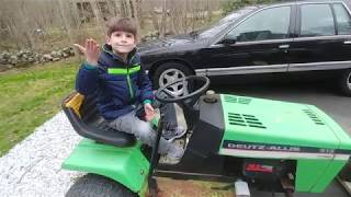 Cold starting the Deutz-Allis 613H (Simplicity 5212.5)