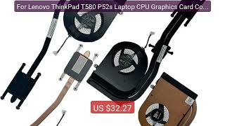 For Lenovo ThinkPad T580 P52s Laptop CPU Graphics Card Cooling Fan ... — Top Rated 2026 | Buy Now!