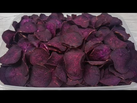 Resep Keripik Ubi Ungu Renyah Dan Gurih