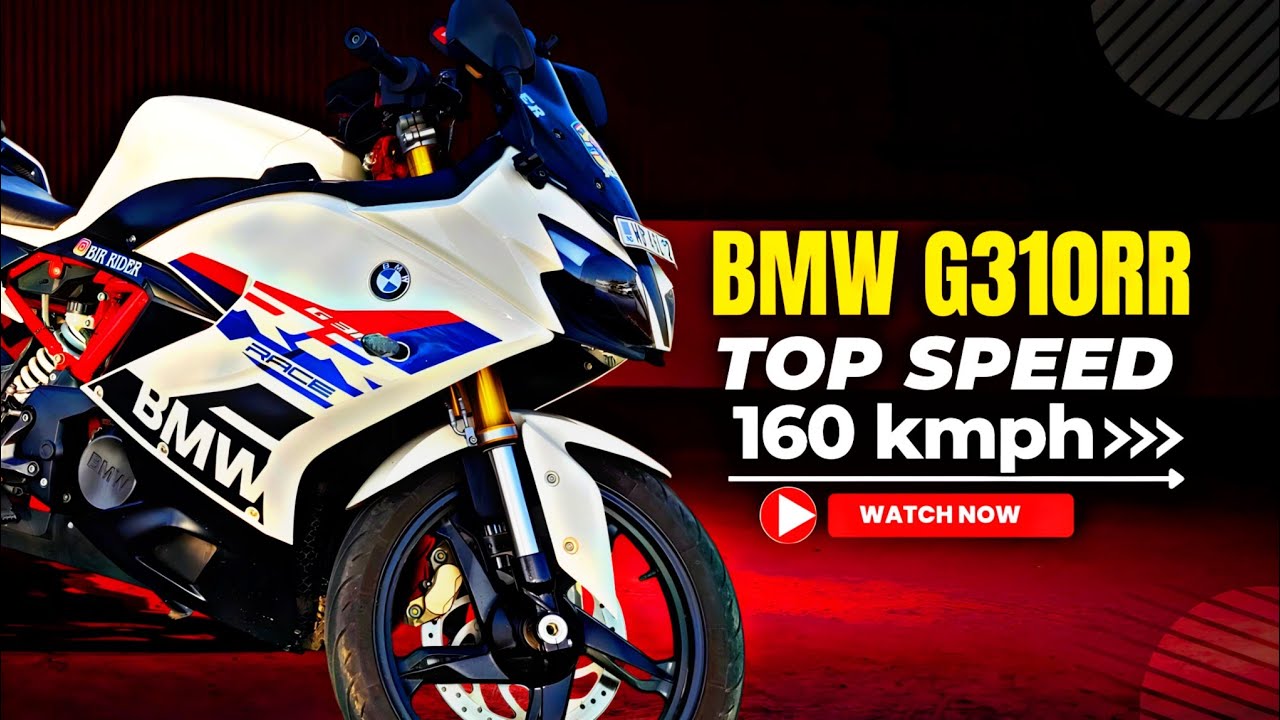 Bmw G310rr Top Speed Test 🚀 - YouTube