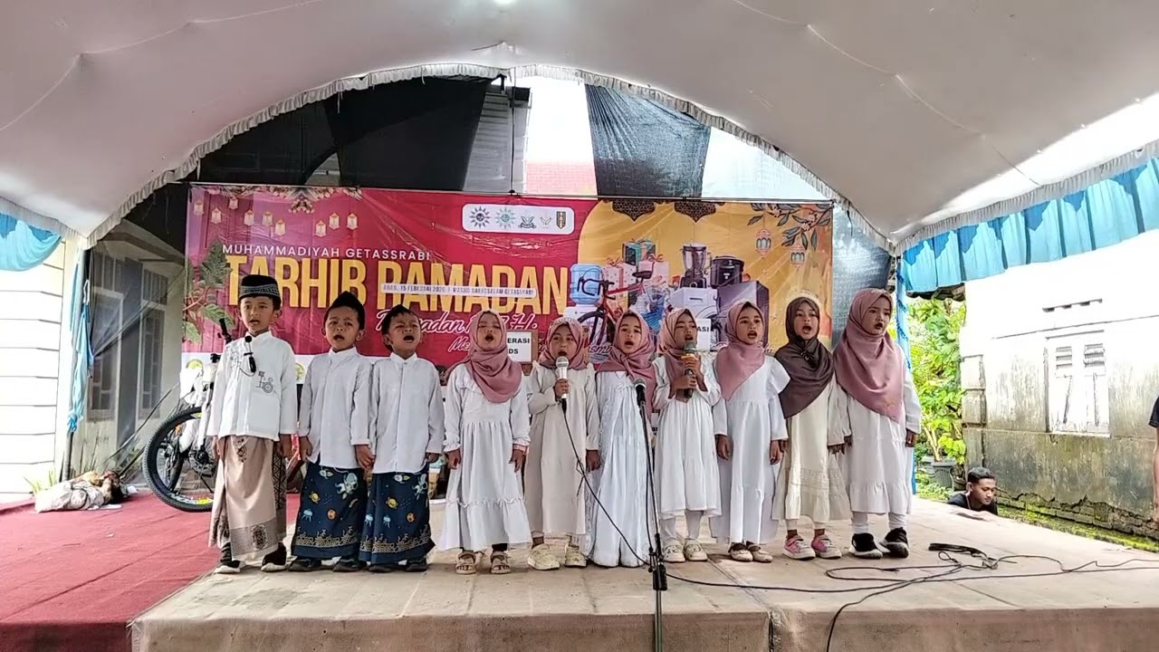 Hafalan surat Al Insyiroh,  Ad Dhuha, dan Al lail TK ABA XIX Getassrabi 