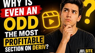 😄Why Even Odd is the most profitable strategy on Deriv(Hidden Strategy😐)