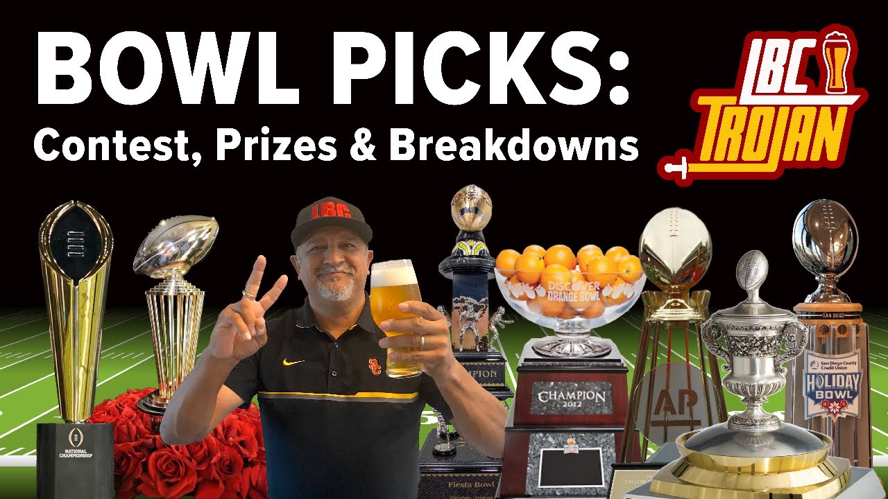 Trojans Talk On Tap - CFB Bowl Picks, Prizes & Breakdowns - YouTube