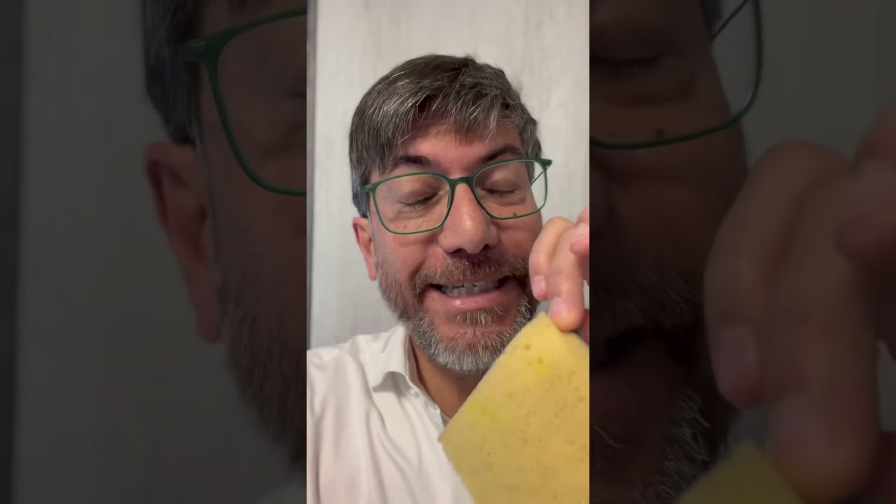 La spugnetta va disinfettata  