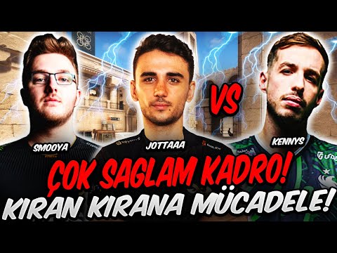 JOTTAAA SMOOYA vs KENNYS KARŞI KARŞIYA! NEFESLERİN TUTULDUĞU O MAÇ! ETERNAL FIRE CS2