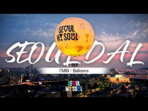 [4K Drone ✈] Flying High! 130m 서울달 타고 날아올라~🎈 ㅣ SEOULDAL 🌕 (BGM : I’MIN–Balloons)