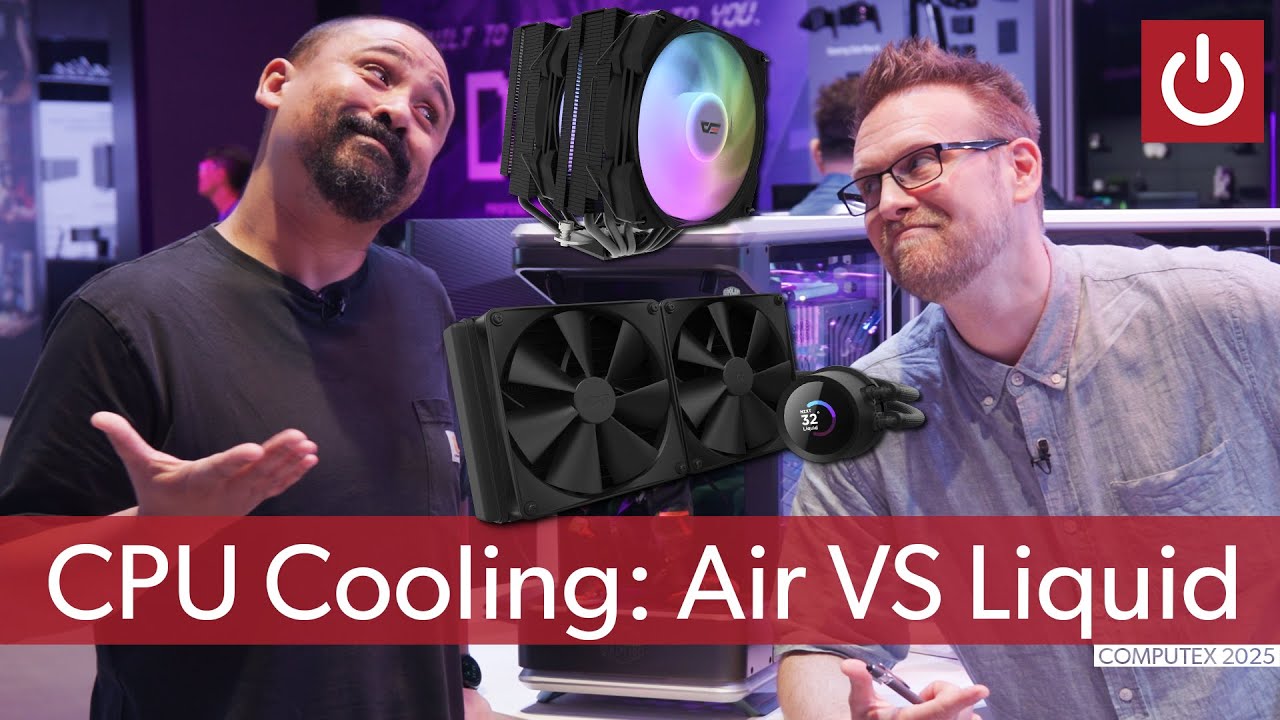 Debate: Air VS Liquid Cooling For CPUs - YouTube