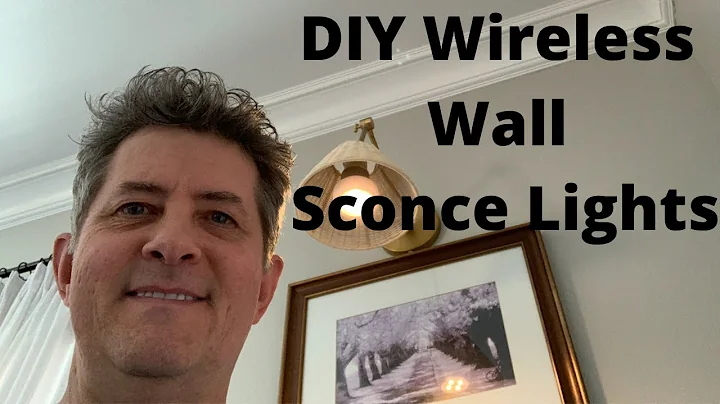 DIY Wireless Wall Sconce Lights