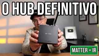 Hub M1 Pro Zemismart Gateway Zibbee Matter Compatível Com Tuya, Home Kit, Google Home E Smart Things