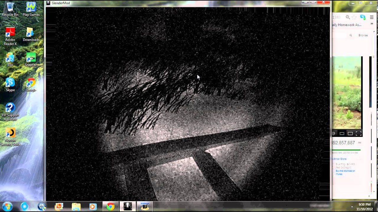 Trolling slender