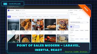 Aplikasi Kasir Modern Laravel Inertia React | Source Code POS Full Fitur