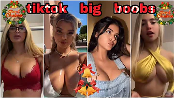 big　boobs😍💦💦 tiktok simple dimple　challenge🍑