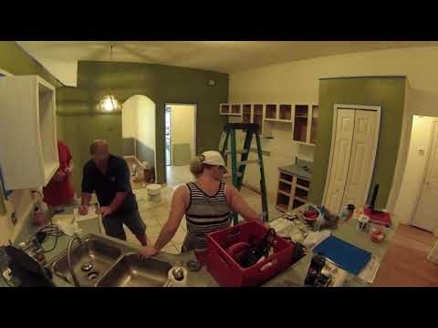 Time Lapse Kitchen Remodel - YouTube