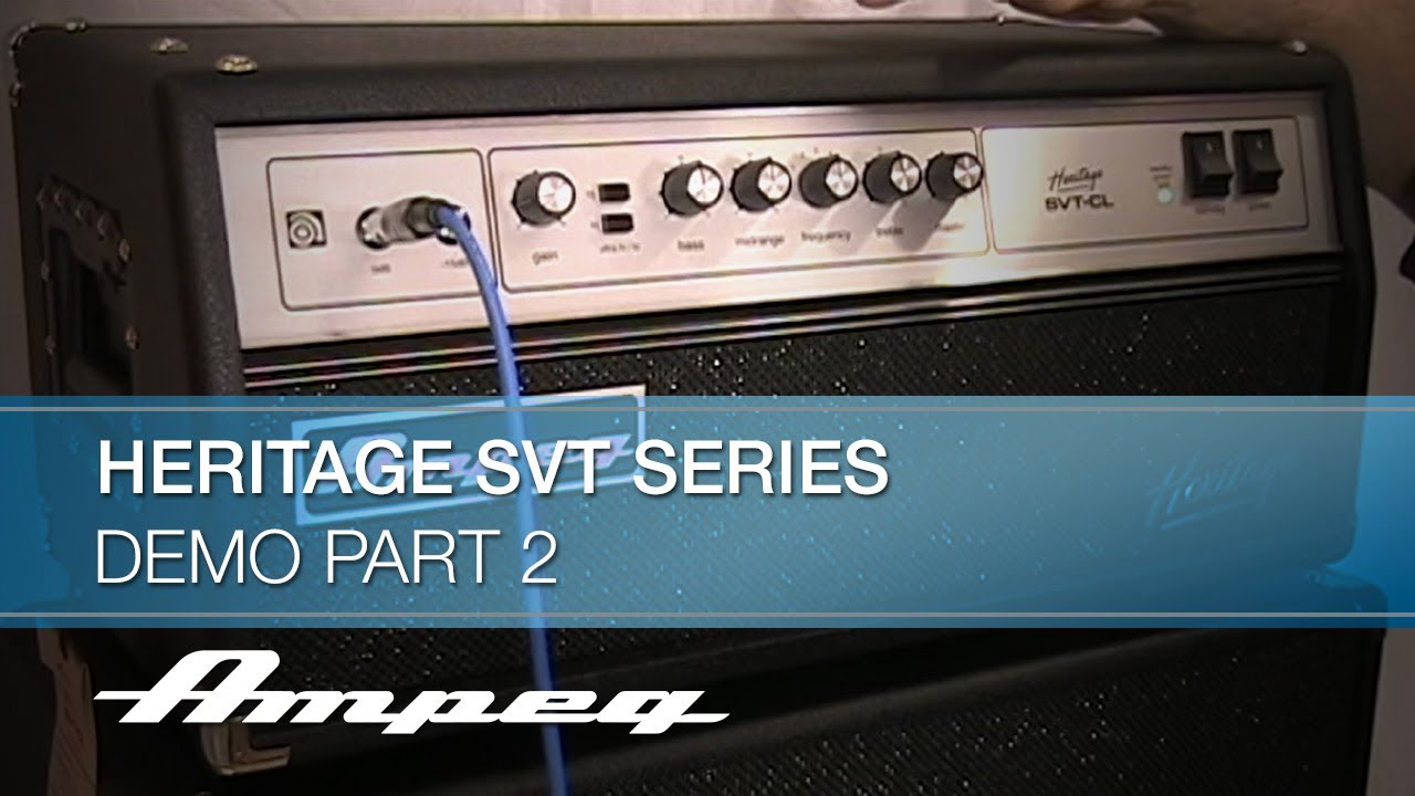Ampeg Heritage Series SVT-410HLF 2011 4x10 Bass Speaker Cabinet