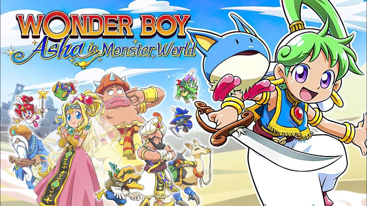 WONDER BOY: ASHA IN MONSTER WORLD – preso em 1994 e no PC – Rubber Chicken