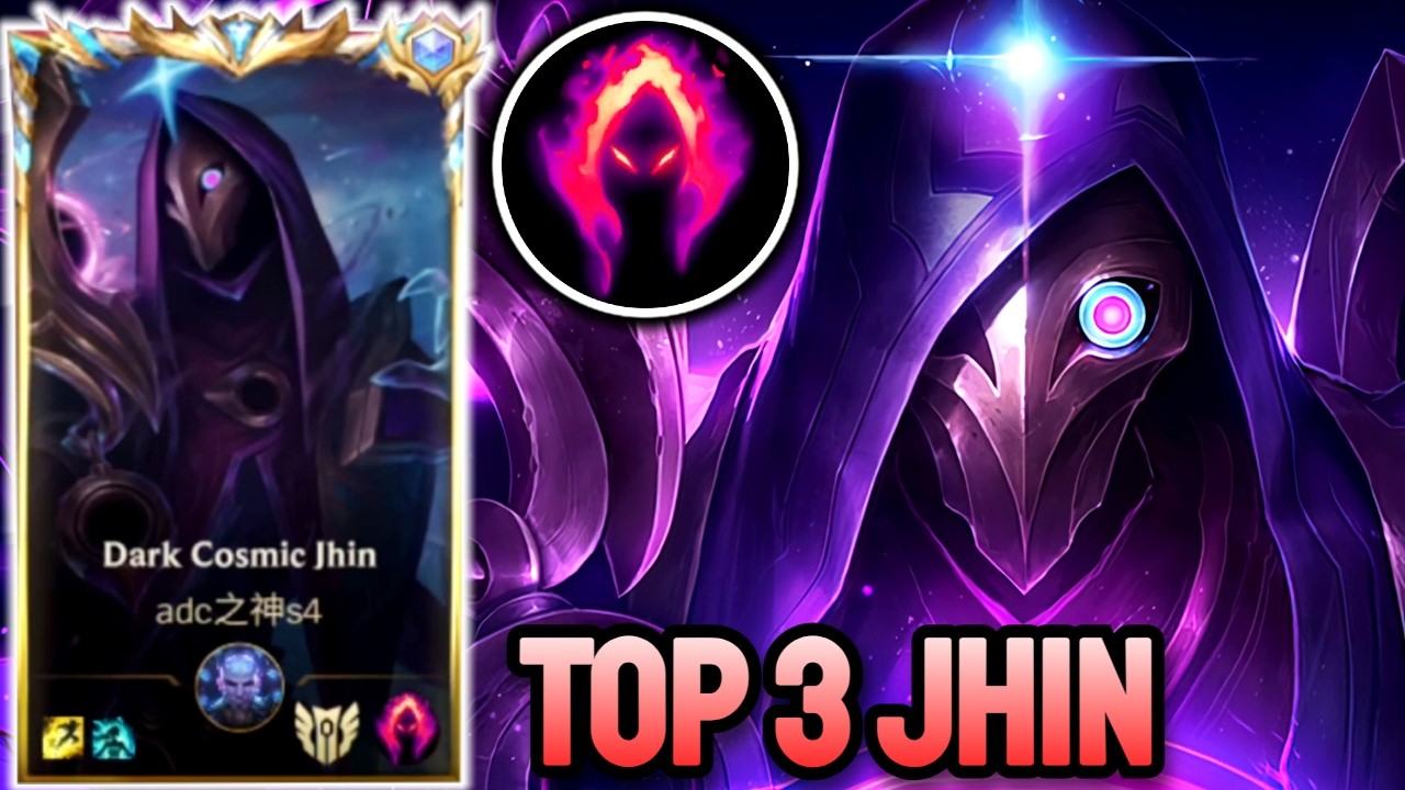 WIDL RIFT JHIN - TOP 3 JHIN GAMEPLAY - SOVEREIGN RANKED - YouTube