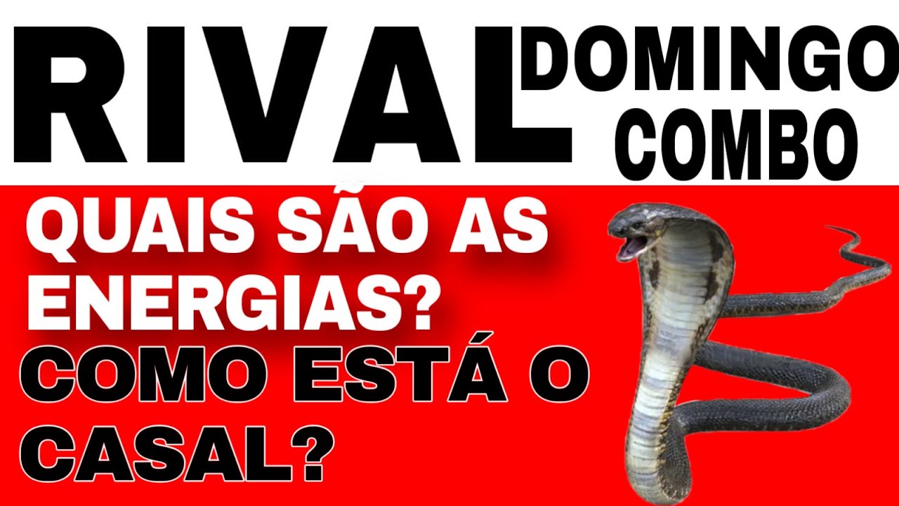 RIVAL COM ELE (A) DOMINGO HOJE COMO ESTÁ LÁ? TAROT BARALHO CIGANO COMBO ANIOR