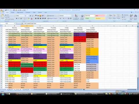 time blocking increases productivity youtube check template excel