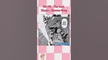 NAME : The God-Slaying Demon King #selfimprovement #mindset #animeshorts #animeweeb #animeaddicts